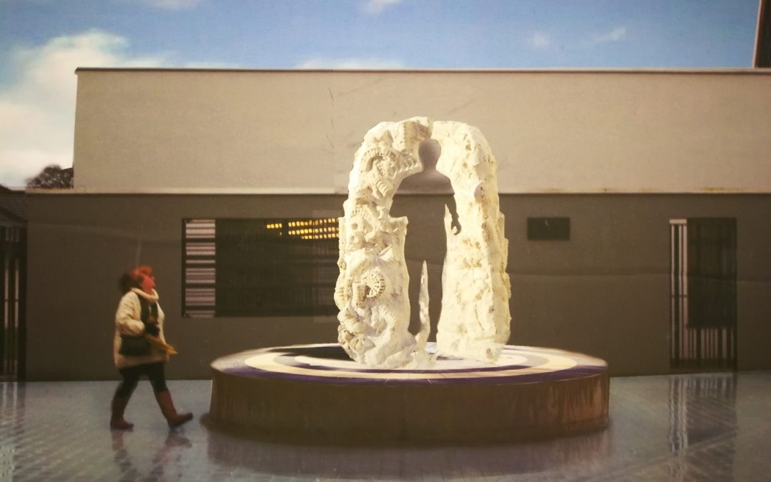 The Runner Sculpture Unveiled