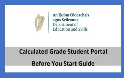 Calculated Grades Student Portal for Leaving Certificate 2020