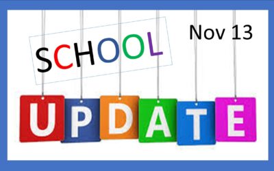 Parents/Guardians Update Friday 13 November 2020