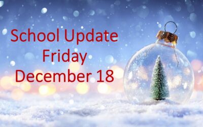 Parents/Guardians Update Friday 18 December 2020