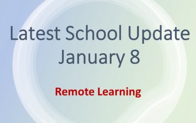 Latest School Update Friday 8 January 2021