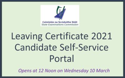 Leaving Certificate Candidate Self-Service Portal