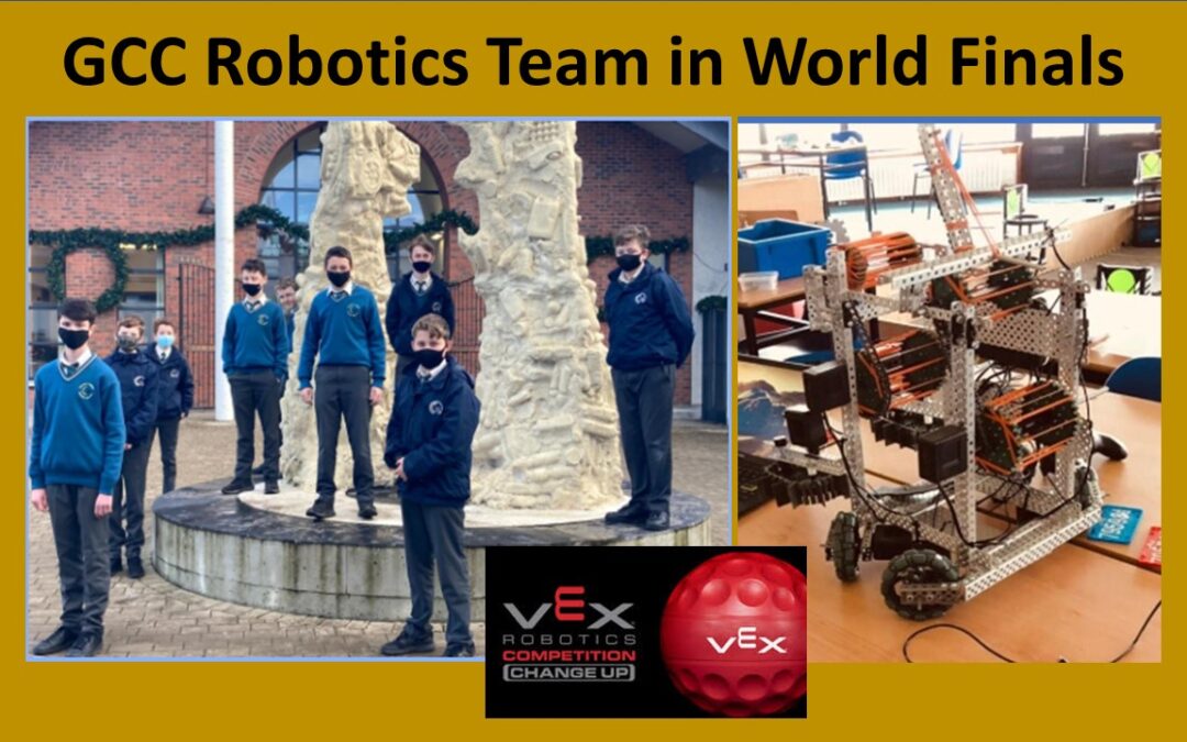 GCC Students Team Qualify for Vex Robotics World Finals