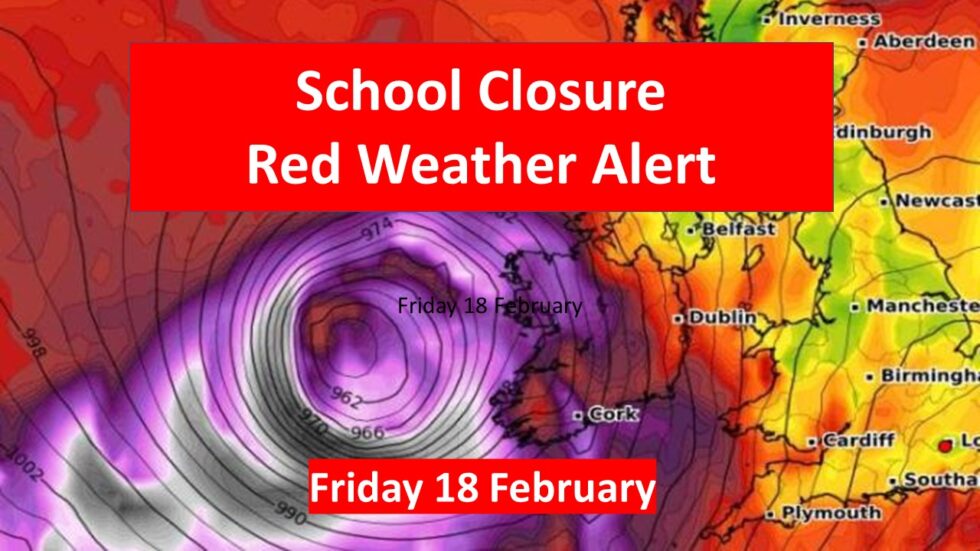 school-closure-red-weather-alert-friday-18-february-glanmire