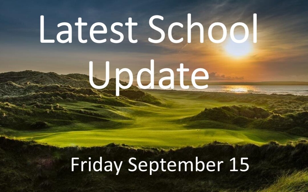 GCC Parents Update Friday 15 September 2023