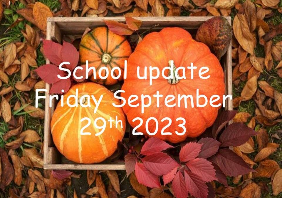 GCC Parents Update Friday 29 September 2023