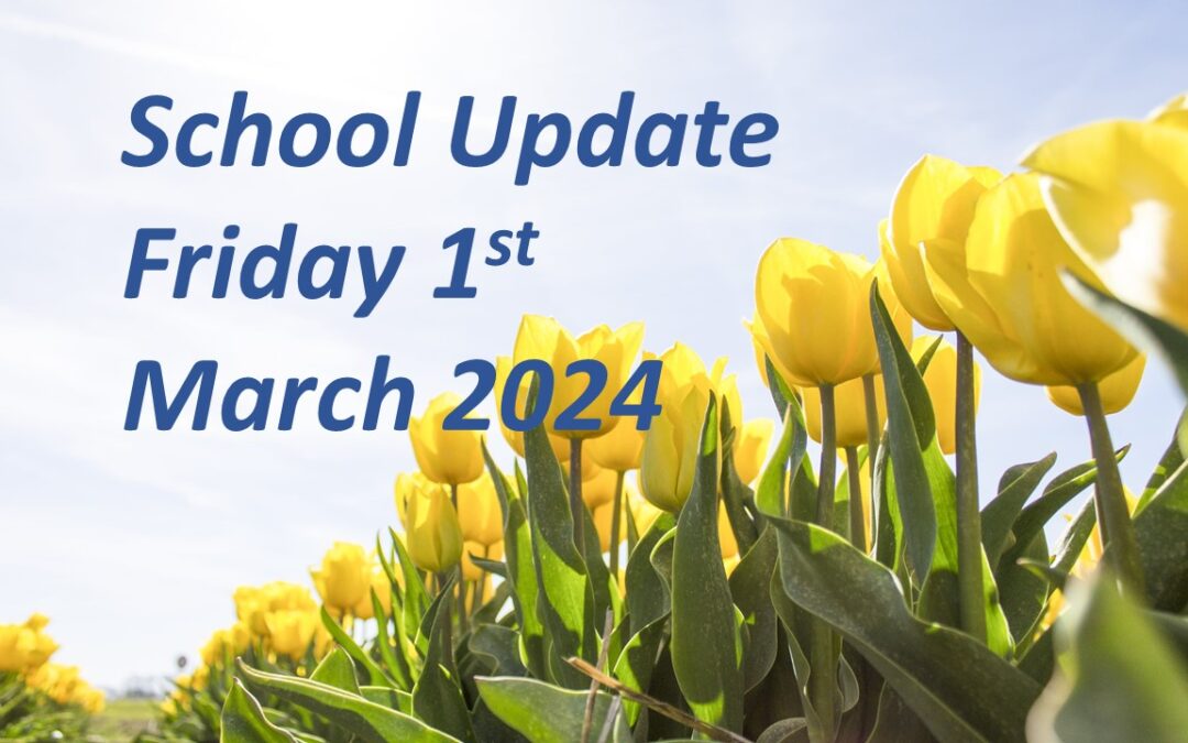 GCC Parents Update Friday 1 March 2024