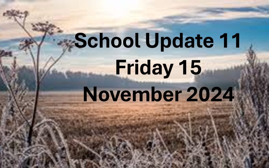 GCC Parents Update Friday 15 November 2024