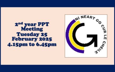 GCC 2nd Year PPT Meeting Tuesday 25 February 2025