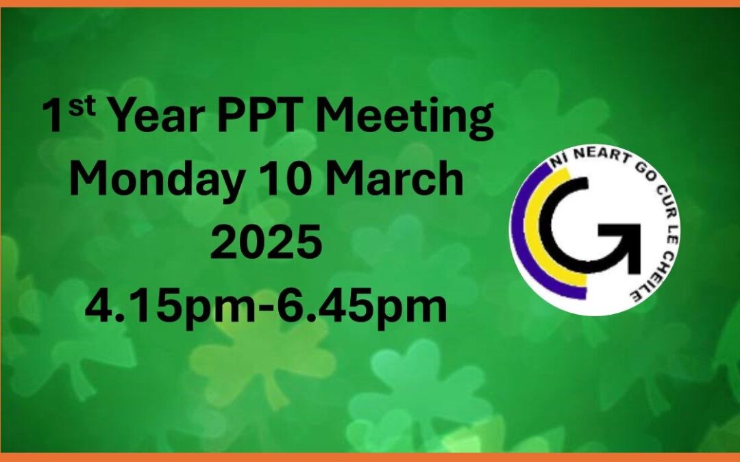 GCC 1st Year PPT Meeting Monday 10 March 2025